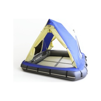 Надувной плот "POLAR BIRD RAFT 260" + ПАЛАТКА + СЛАНЬ (стеклокомпозит)